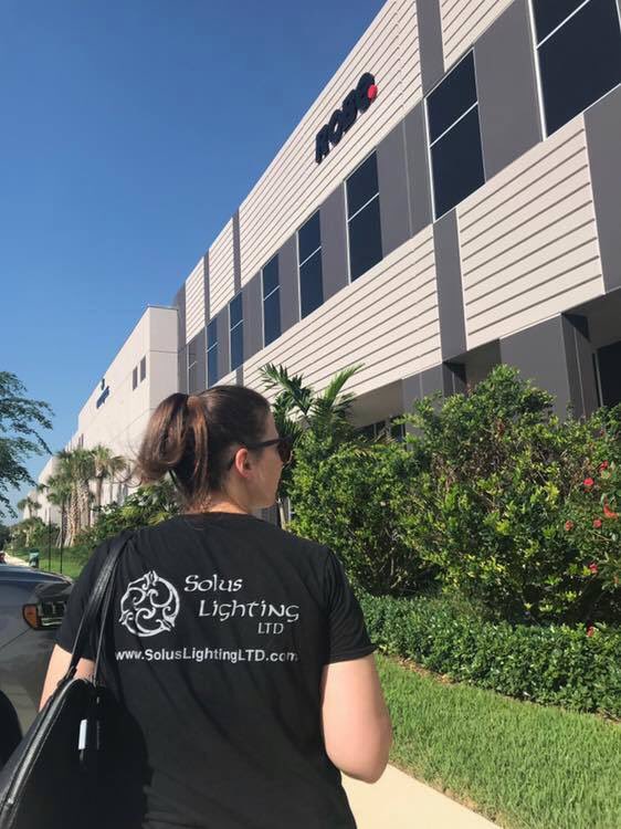 TheRobeWay's tweet photo. Starting off the day with a #TechThursday as the #lightingtech team from @soluslighting visits us from Cleveland, Ohio, for a Level 2 @Robelighting tech training & certification at our new HQ in Davie, Florida. #therobeway #robelighting #robegear #soluslighting #robecertified https://t.co/aW463T59hD