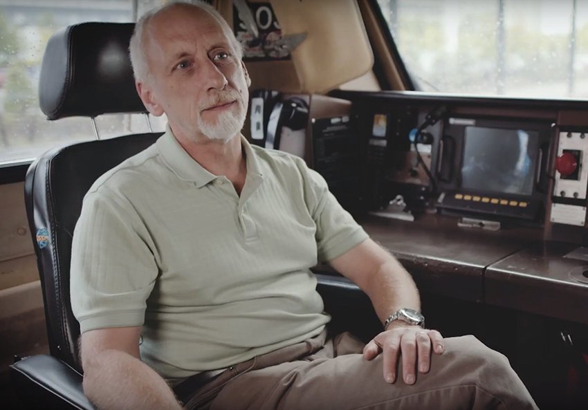 oplifesaver's tweet photo. Locomotive engineers Nevin Hamilton and Angèle Brisson have witnessed too many railway crossing and trespassing incidents during their careers, but one in particular stands out. They share the story. #STOPTrackTragedies https://t.co/VL9FZ0jiBB https://t.co/YamdifCFlv