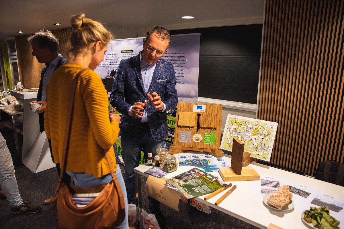 Tijdens de matchmaking markt komen vraag en aanbod bij elkaar op het #Biomassa-evenement Gelderland
<a href="/provGelderland/">Provincie Gelderland</a> <a href="/St_Biomassa/">Stichting Biomassa </a> en <a href="/beoncluster/">Stichting BEON</a>