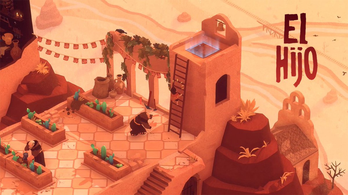 laurabutwhy's tweet photo. 📬❤️#E32019

.@honigstudios is one studio you should really keep on your watchlist!
While we were already sold on their other project, #ImpossibleBottles, we're now in love with #ElHijo.
Shown at #E3, this Western-stealth game looks absolutely fantastic!

#indiedev #indiegame https://t.co/Ys3PDTHrwI