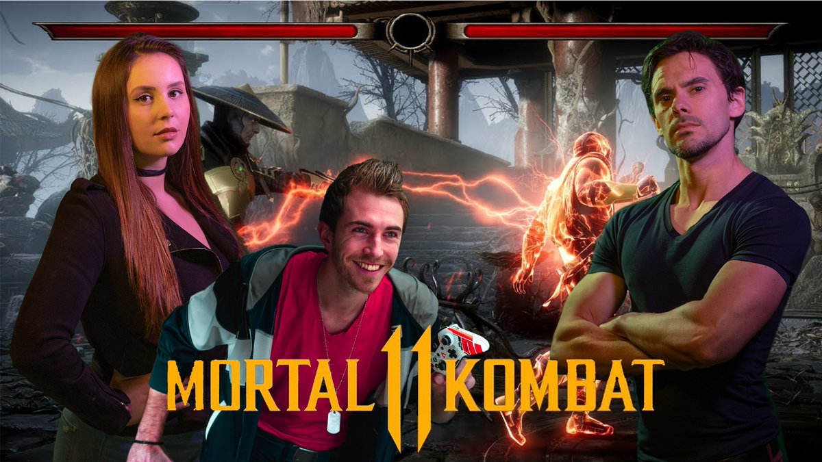 upstream_tv's tweet photo. It's #upstreamTV time again! #MortalKombat11 with #cassie cage and crew! Join us #live in 30 min on #twitch: https://t.co/stVc2Unxgx for #GoodVibesOnly https://t.co/qrOINByFF5