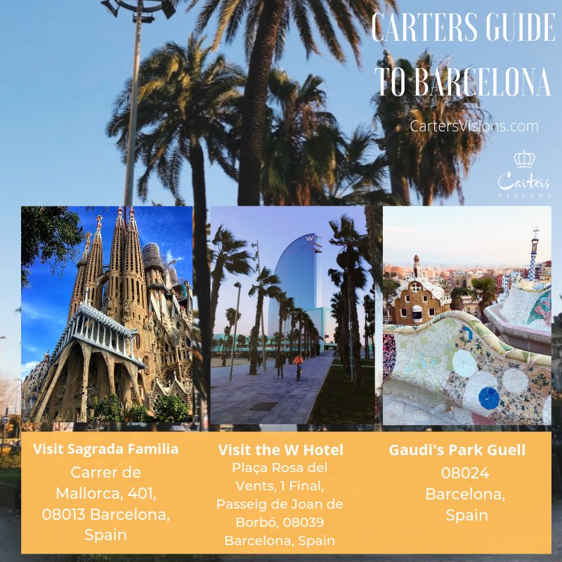 Cartersvisions's tweet image. Barcelona guide #barcelona #cartersguides #barcelonaguide