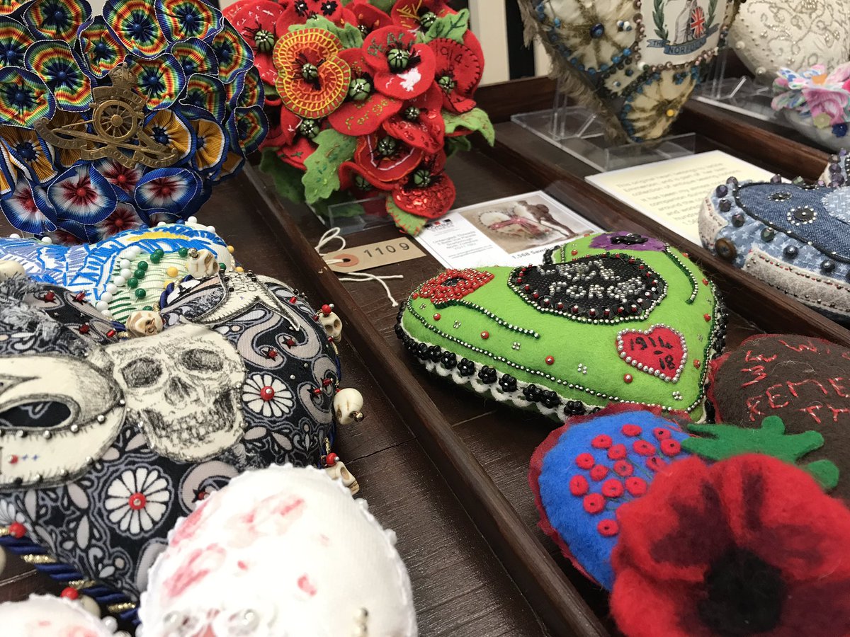 untangledth's tweet photo. #RCOT2019 1,568 Sawdust Heart Project explained AND a chance for delegates to contribute to new artwork, PLUS information re new project aimed at extending and sharing craft skills https://t.co/GWYS4SLTte https://t.co/QzgUrPn49A