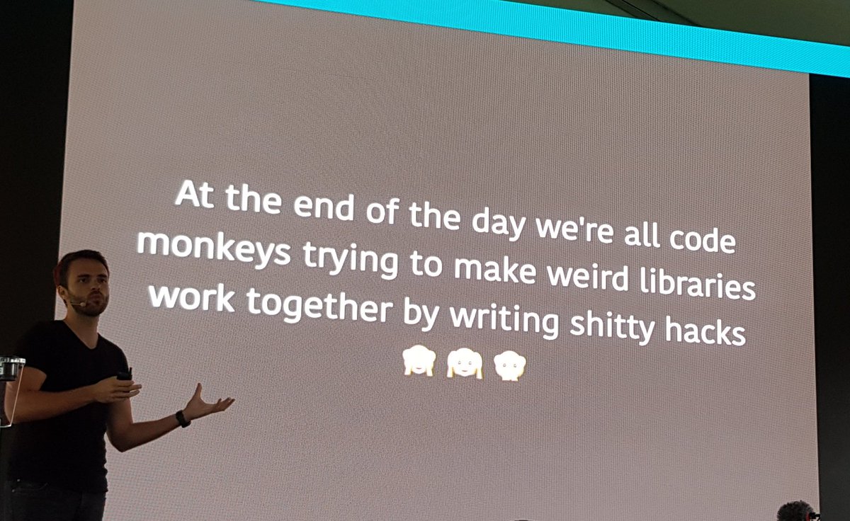 MarcHeurtaut's tweet image. Well, this is a pretty accurate statement 😊
@DevBreak19 #devbreak19