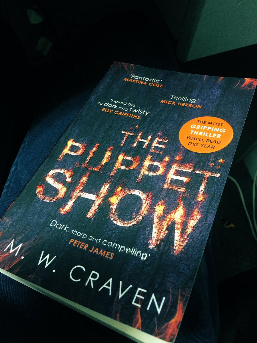 50 pages in to #ThePuppetShow and I can see why all the hype is so much for @MWCravenUK - Washington Poe is an incredible character.