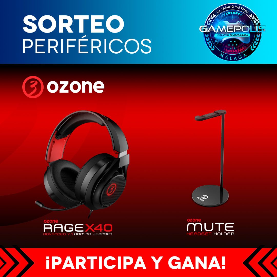 ✨ SORTEAZO CON <a href="/OzoneGamingEs/">Ozone Gaming España</a> ✨

¿Quieres conseguir un Auricular RAGE X40 y un soporte MUTE para que quede bien colocadito? ¡Participa entonces en nuestro sorteo con Ozone Gaming!

RT Y LIKE PARA CONSEGUIR ESTOS PEDAZOS DE PERIFÉRICOS.