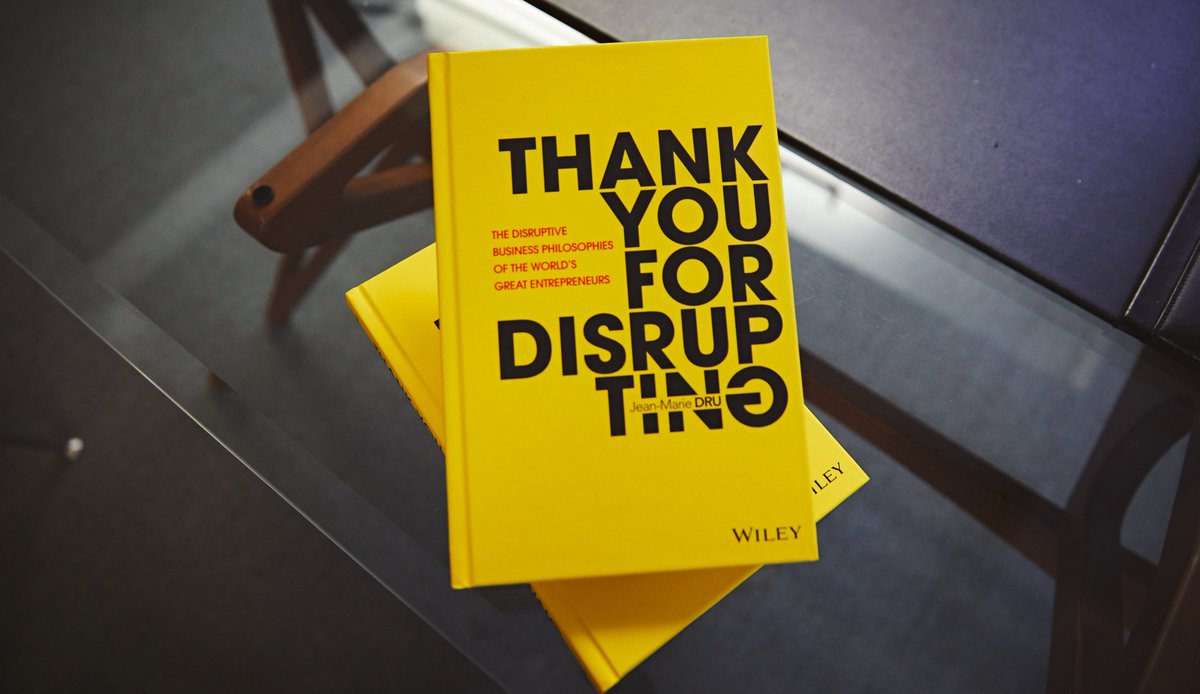 For a long time I’ve wanted to celebrate disruptive leaders. The practice of writing my new book #ThankYouForDisrupting was an exploration as much as it was a celebration of the world’s greatest entrepreneurs. amzn.to/2F64fFH
