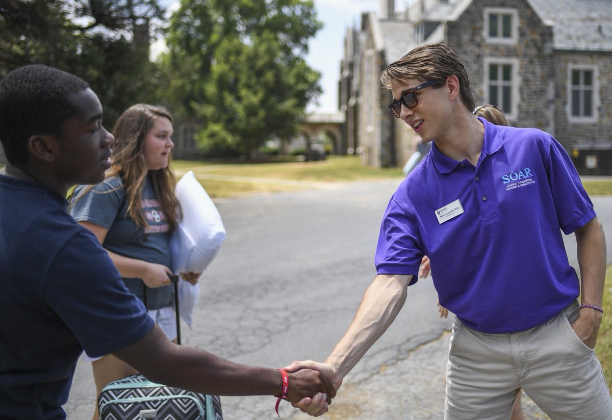 berrycollege's tweet photo. Three SOAR sessions down, one to go! It's been great getting to know the class of #Berry2023—we can't wait to see you all again in the fall. Be sure to tag us in your pictures with #bcsoar19! https://t.co/vejxfYy31i