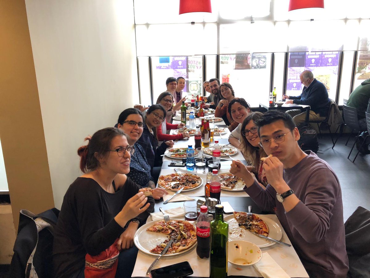 NEOSETAC_info's tweet photo. NEOSETAC secondments are ongoing! People from Sweden Austria and Barcelona sharing knowledge and enjoying!  @NanomedSpain @EuropeanCommiss @NANOREMOVAS @PRUAB @MSCActions @jesusrojo76 @5ToiProject @GTS_UAB_BCN @Biociencies_UAB @FCienciesUAB https://t.co/VeYauIcZXW