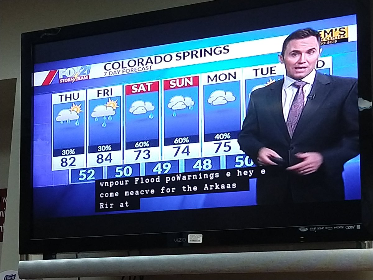 CoryFaris's tweet photo. @FOX21News Why are your closed captions so bad? Is your AI drunk? Give it a word bank. https://t.co/lG6dlES0ai