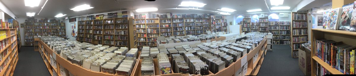 Rainy days are the best days to hunt through thousands of comics 

#cheapcomics
