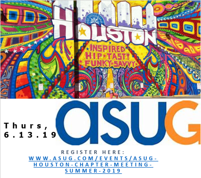 ASUG_Houston's tweet photo. 9:45 AM Today: check out the AM Intelligent Asset Management in a Real World session, Vesta will show the real-world applicability of SAP Intelligent Asset Management offerings and how it complements SAP S/4HANA. session has industry specific business discussions w/system demos. https://t.co/exE01oay9G