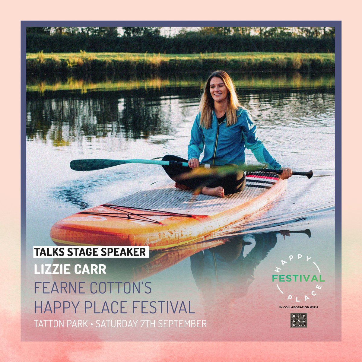 Fearnecotton's tweet photo. Excited to announce some more speakers at this year's #HappyPlaceFestival in collaboration with @Rituals! I feel so very lucky to have these brilliant people on the Talks Stage. @bryony_gordon @Rylan @poornabell @LizzieOutside, all sharing their wisdom

https://t.co/8D4FLceTdZ✌️ https://t.co/FEfkIRujpy