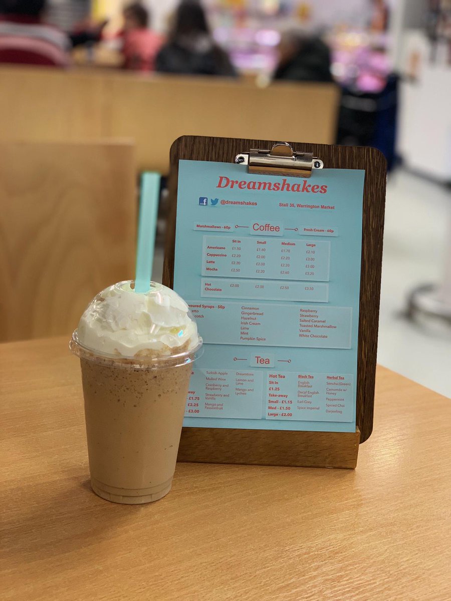 dreamshakes's tweet image. Iced Mocha made with Award winning Frederick's ice cream.... 😁👍 @warringtonmkt