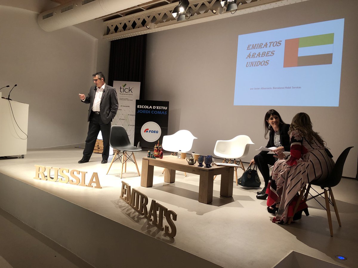 Ponències de gran interès sobre Emirats Àrabs i Rússia a #EEJComas. Felicitats <a href="/laFOEG/">FOEG</a> <a href="/TickTranslation/">Tick Translations</a> <a href="/imcosentino/">imartinezcosentino</a> <a href="/SilviadeTick/">Sílvia de Tick</a>