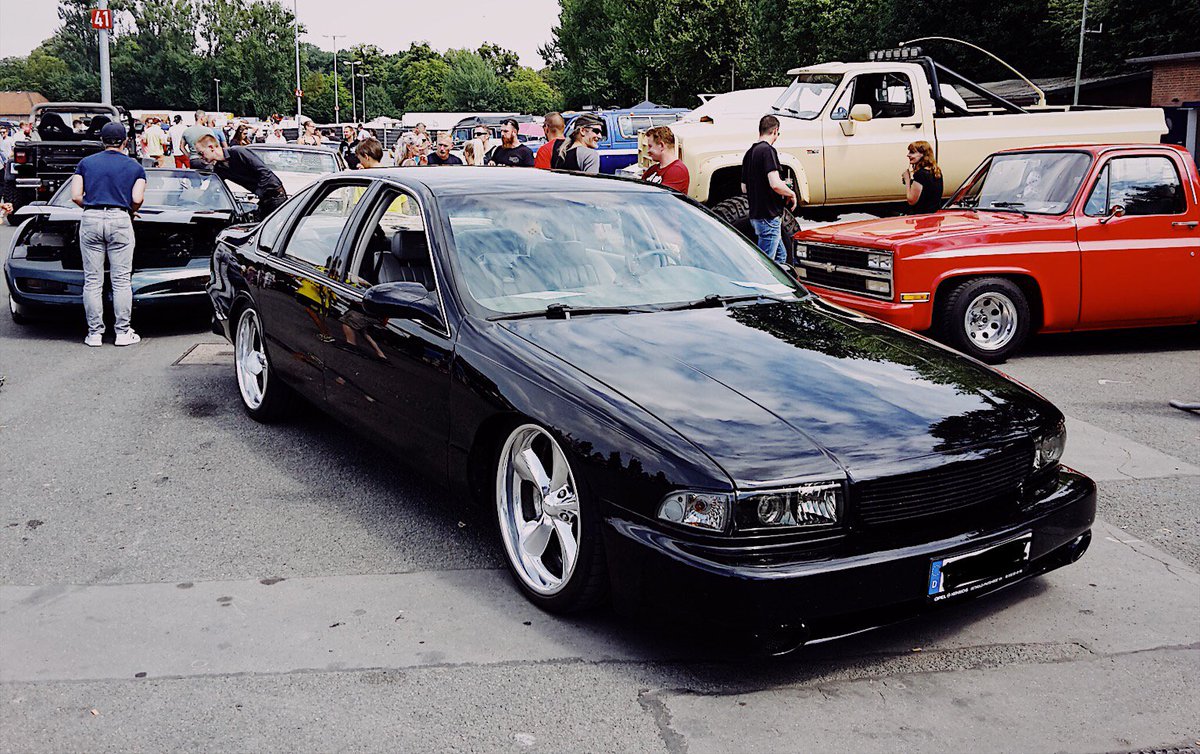 These pictures are from a customer of ours in Germany who purchased some <a href="/ESHyperflex/">Energy Suspension</a> bushings for his 96 Chevy Impala SS. This guy drove from Germany to Sweden to take part in the 2018 Power Big Meet and was proud to tell us his SS drove GREAT with 0 problems! #ThursdayThoughts