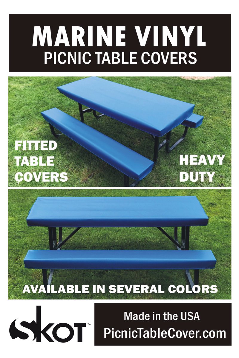 Amazon Com Sosung 72 Polyester Picnic Table And Bench Fitted
