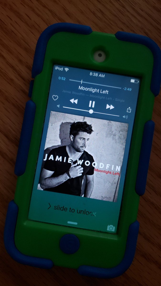 A little <a href="/Jamie_Woodfin/">Jamie Woodfin</a> therapy this morning