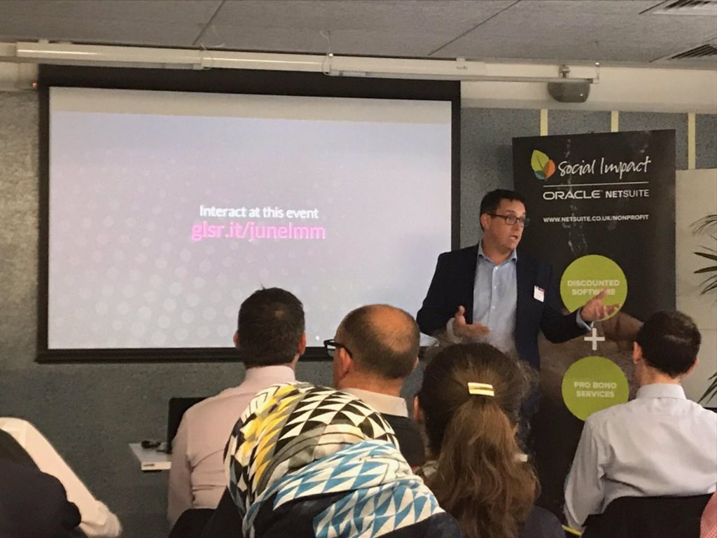 Great to be back at another <a href="/CFGtweets/">CharityFinanceGroup</a> event. Internal controls within the office of finance. Excellent start by our friends <a href="/RSMUK/">RSM UK</a>. <a href="/NS_SocialImpact/">NetSuite Social Impact</a> <a href="/NetSuiteEMEA/">NetSuiteEMEA</a>