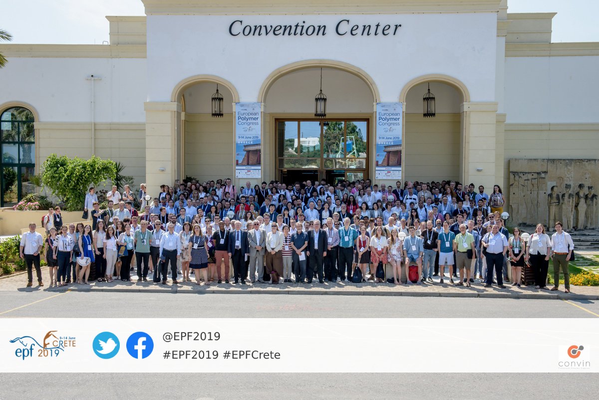 Group photo is now availble! European Polymer Federation family is growing. Can you spot youlself in the frame?

#EPFCrete #EPF2019