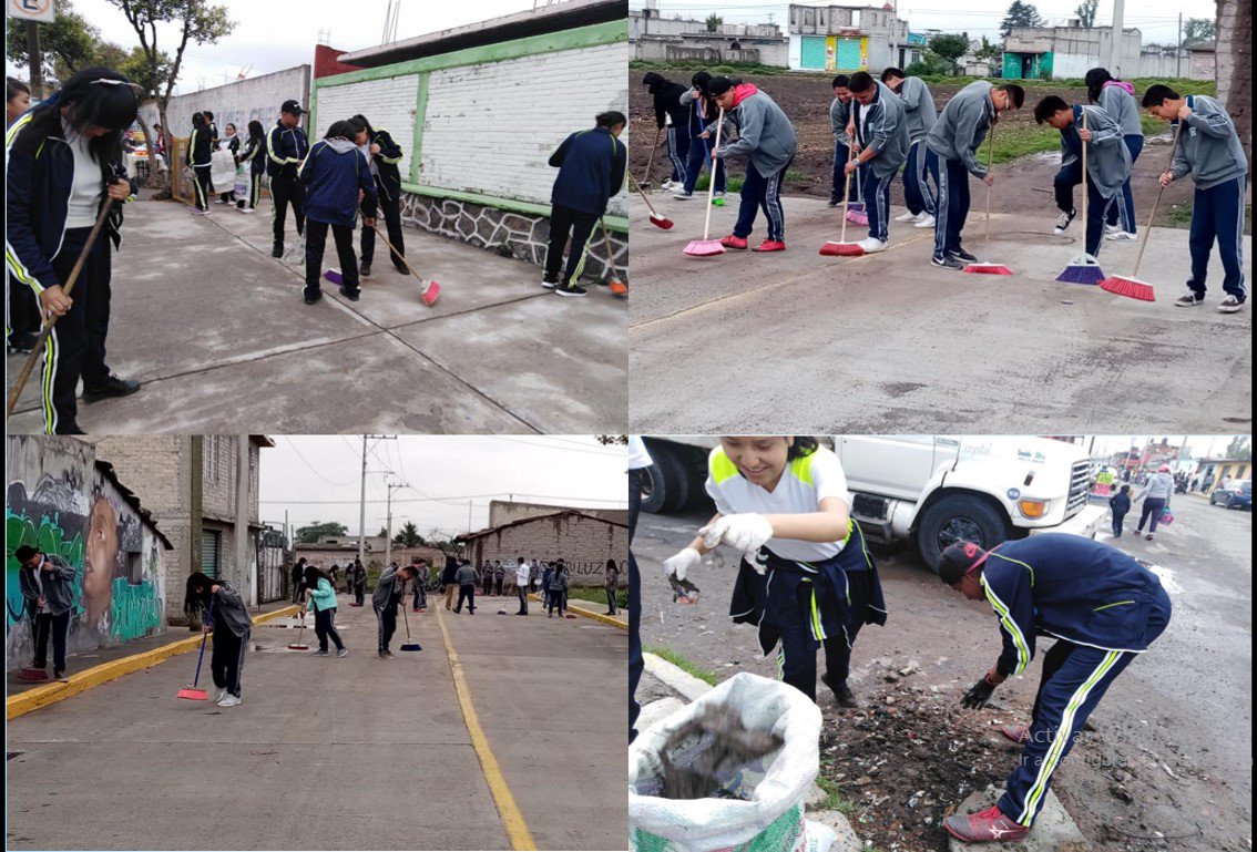epo_93's tweet photo. @alfredodelmazo @alexfedezcam @israeljeronimol  Directivos, docentes y alumnos participan en actividades de limpieza y reforestación en conmemoración del día mundial del medio ambiente. #EscuelasFuertes https://t.co/86I8x6Ue7Q