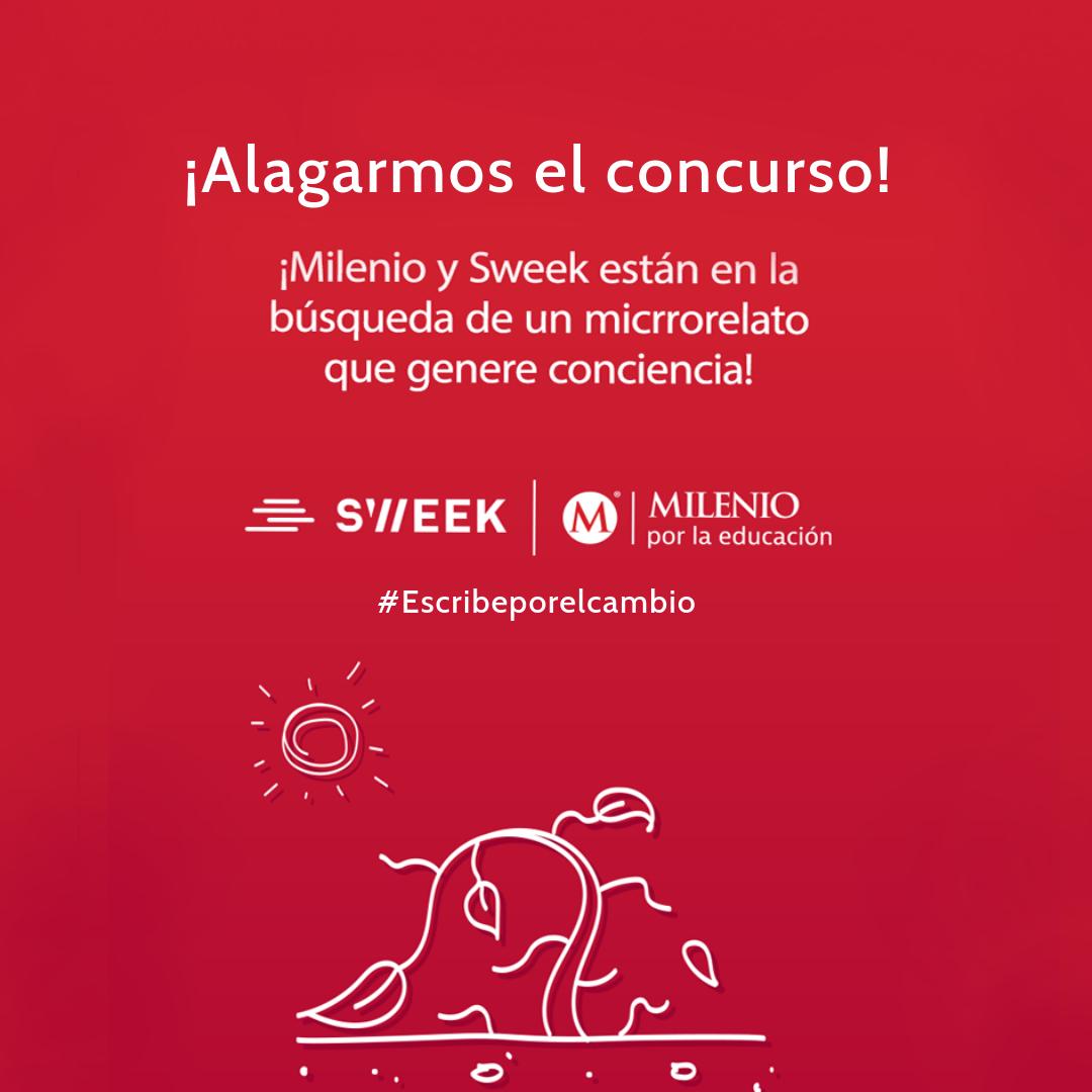 sweek_espanol's tweet photo. ¿Ya has participado? #EscribePorElCambio y ayuda a concienciar sobre el cambio climático. 
Lee todas las bases en nuestro blog: https://t.co/ZPLLynQ4kH … https://t.co/ay7rkAZM01