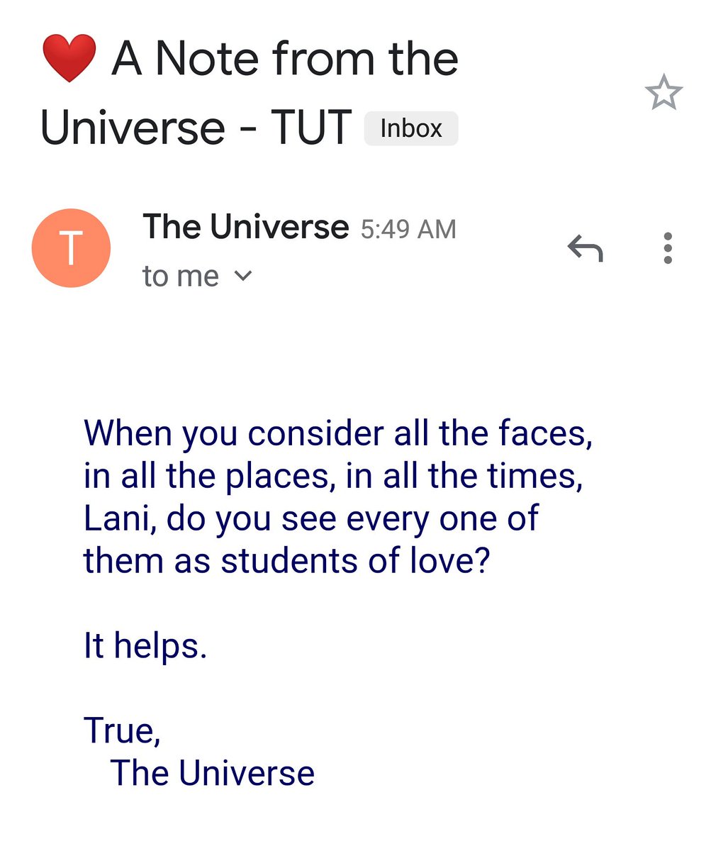 ItsLaniBear's tweet photo. I like that... Students of love #LawofAttraction https://t.co/jARypVopVJ