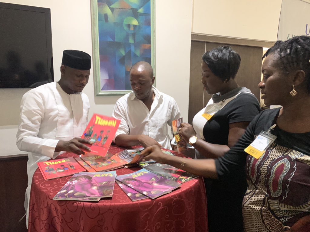 warab18's tweet photo. Retrospective of the expo during the #WestCon19 with @WestAfricaMWF https://t.co/0dsV91b0OG
