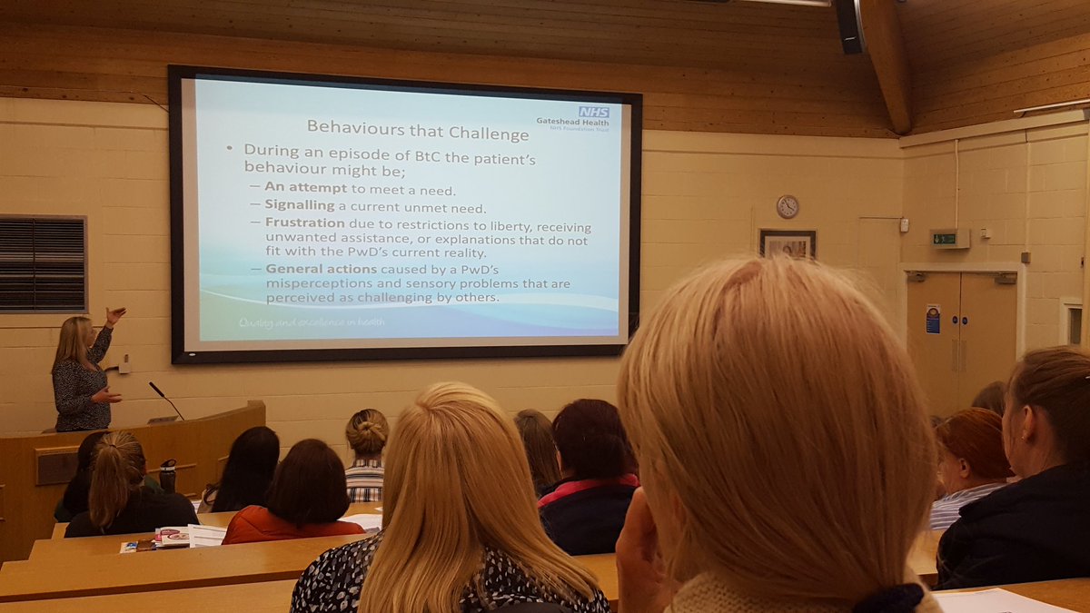 Dementia Services Qe (@qedementia) on Twitter photo Behaviours that challenge discussion @OPMHConference @QEGatesheaf by Dr Kate Andrews. Practical advice to support staff understanding of #behaviour in people living with #dementia <a href="/JillLax1/">Jill Lax 💙</a> @DrCathKirkley <a href="/DrKarenFranks/">Karen Franks</a> <a href="/jocoleman68/">Joanne Coleman</a>.
Its not rocket science! Behaviours that challenge discussion @OPMHConference @QEGatesheaf by Dr Kate Andrews. Practical advice to support staff understanding of #behaviour in people living with #dementia <a href="/JillLax1/">Jill Lax 💙</a> @DrCathKirkley <a href="/DrKarenFranks/">Karen Franks</a> <a href="/jocoleman68/">Joanne Coleman</a>.
Its not rocket science!