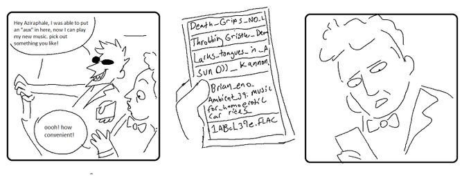 i can't stop making dumb #GoodOmens comics 