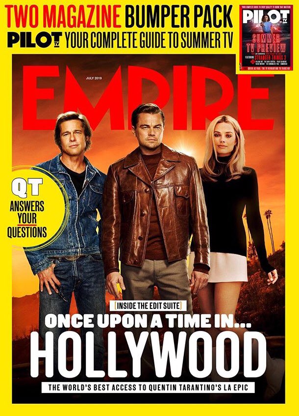 NickdeSemlyen's tweet photo. Speaking of Bond, Quentin Tarantino ranks his favourite 007 actors in the new issue, out today. The results may shock you! #hotplug https://t.co/NVLtEYhKkp