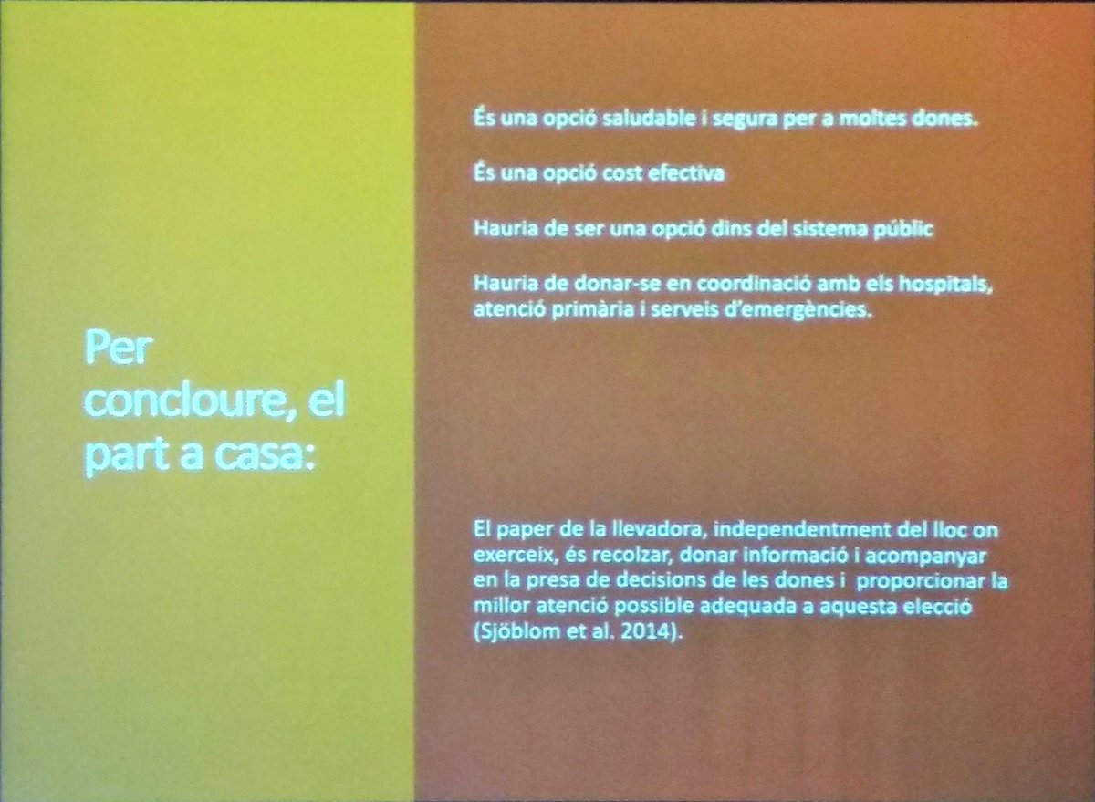 Academia_Garraf's tweet photo. El #partodomicilio por Mireia Marcos de ALPACC es una opción que no se puede obviar. Es una opción saludable y segura. Es coste/efectiva para el sistema. #tabusgarraf https://t.co/veOfIc02K2