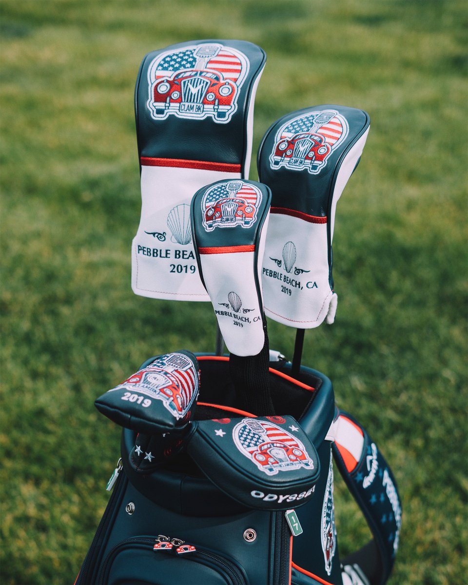 CallawayGolf's tweet photo. 🇺🇸 USA Giveaway! 🇺🇸

RETWEET &amp; FOLLOW for a chance to win special edition Callaway Pebble Beach Staff Bag + headcover set. #USOpen https://t.co/RbFCyWLqbH