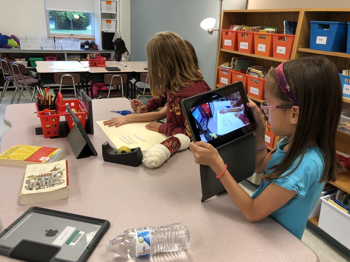 JenHanssen's tweet photo. What do you do with 3 straws, 1 pair of scissors, tape, yarn, paper and a pencil? You partner with a peer and create a robotic hand, that’s what you do! #teamwork #EastPennProud #wescelebrates #STEAMactivities #perserverance https://t.co/DK67yPNFnf