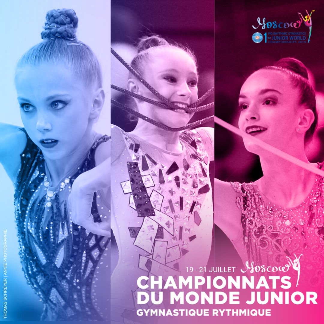 ffgymnastique's tweet photo. Championnats du monde Junior GR - Moscou 🇫🇷🇷🇺 

Découvrez la composition de l’équipe de France ! 

Plus d’infos sur notre site >> https://t.co/53W4a2Fll5 https://t.co/SrpBRxdM8s