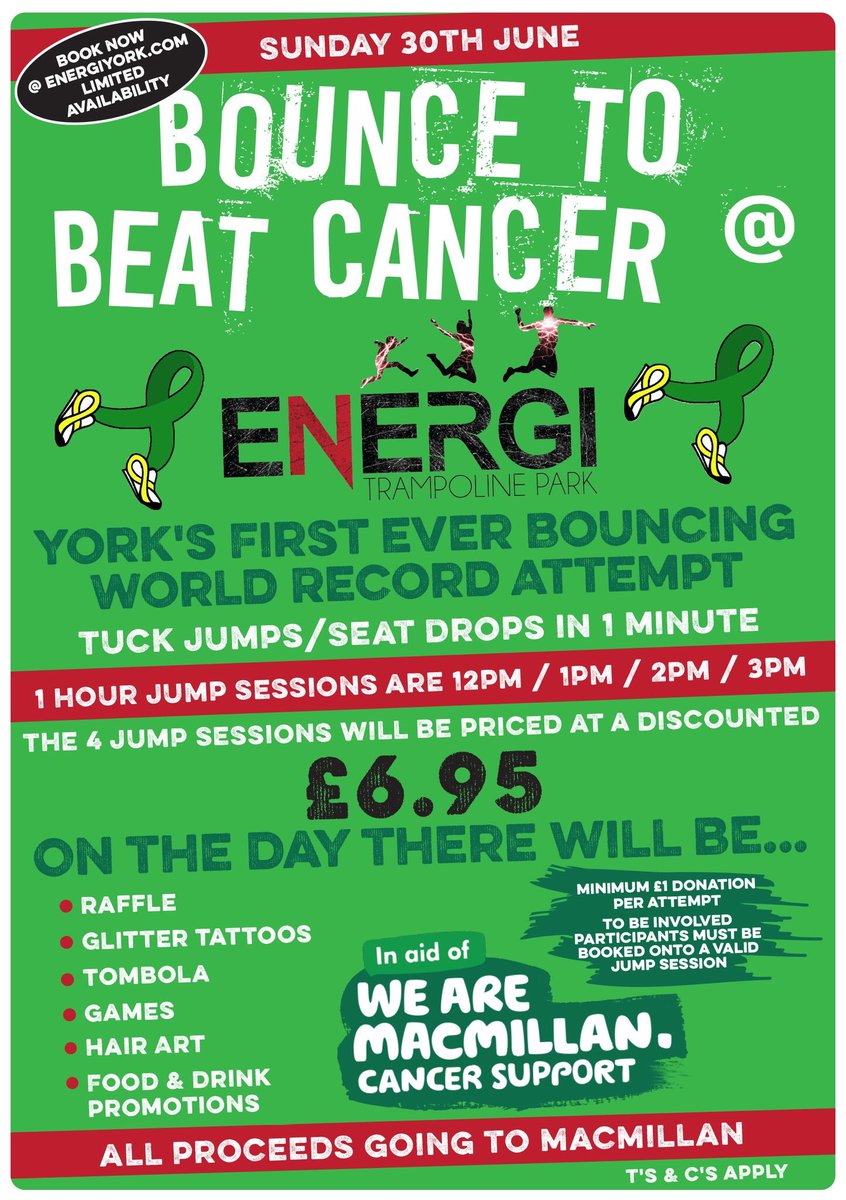 darncancer's tweet photo. And if your not sick of it yet, go get signed up! I’ve heard the first session is selling fast all Freya’s school getting ready to go to that one lol! Also I wanna see you practice! Have a trampoline in the back yard?? Get on it film ya self or ya kids and share it back to me!! https://t.co/U1uGHNiPTV