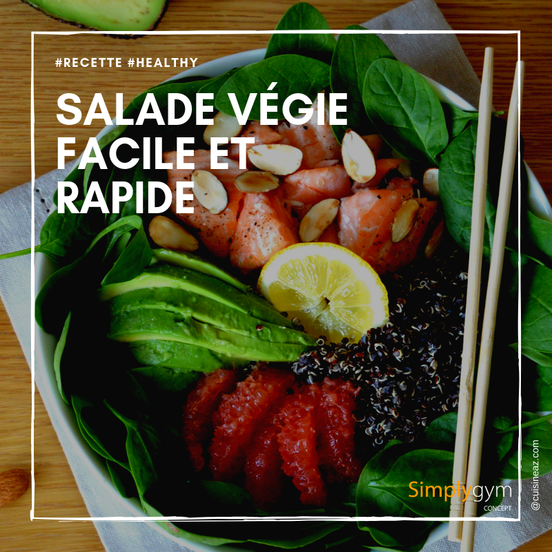 SimplyGymFR's tweet photo. #healthyfood Facile &amp; rapide : la salade végie 😍

On pense aussi à ceux et celles qui réduisent (ou suppriment) leur consommation de protéines animales. 

Retrouve la recette ici => https://t.co/t1hYQH8yRA https://t.co/Q2GgOAW8JV