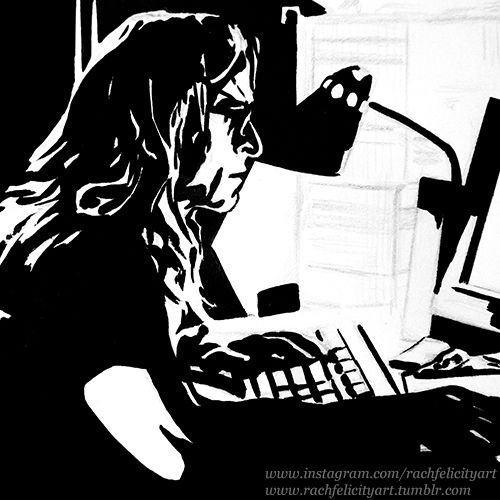 Inking the best dressed Gunman. I want all of his shirts. 👕
.
.
#thelonegunmen #xfiles #richardlangly #comicdrawing #ink #comicart #sketchbook