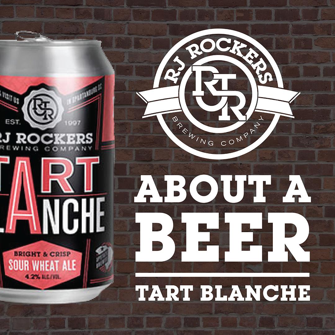 Missed having tart blanche on tap? Well, not anymore. Tonight, it's back on tap and here for you to enjoy! Come in the tap room and give it the first taste of summer! rjrockers.com/beer/ 
#tarteblanche #brewedintheburg #downtownspartanburg #onespartanburg