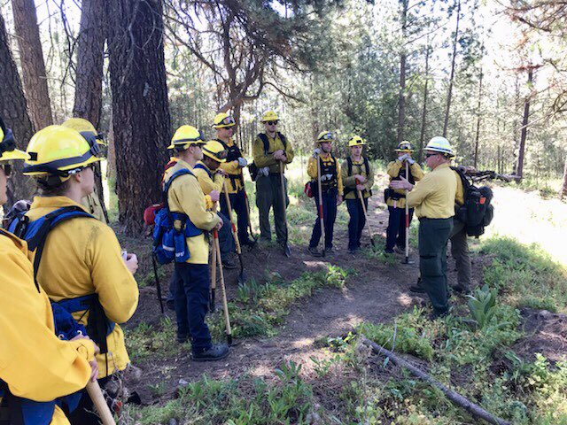 spokaneco8_3711's tweet photo. Great collaboration between our recruit academy &amp; @waDNR_fire 🔥
Combined training ⬆️ communications and relationships #WaWILDFIRE 
@SCFD8 @SCFD9 @CheneyFF1919 @PullmanFF @PullmanFire 
#scfd3 
#HereForYou https://t.co/LUt1SrfefE