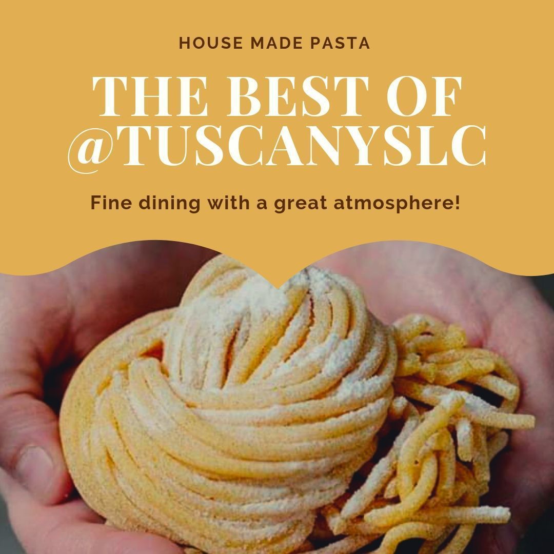 SlcTuscany's tweet photo. Consistently voted #1 in Utah for Food, Romance and Atmosphere, Tuscany is perfect for your next special night out! Think @Tuscanyslc 

#foodie #presentation #foodpresentation #utahfoodie #local #eatlocal #utah #saltlakecity #slc #food #foodporn #appetizers #starters  #cocktails https://t.co/Y74KVMEIHh