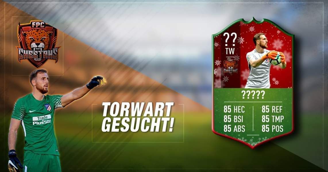 We are looking for a very good goalkeeper! For more informations write me a pm.
<a href="/OfficialVPG/">Virtual Pro Gaming</a> <a href="/VPGChampNorth/">Championship North</a> @VPGChampSouth @NGLProClub
#proclub #fifa19 #europaleague #vpgchampionship