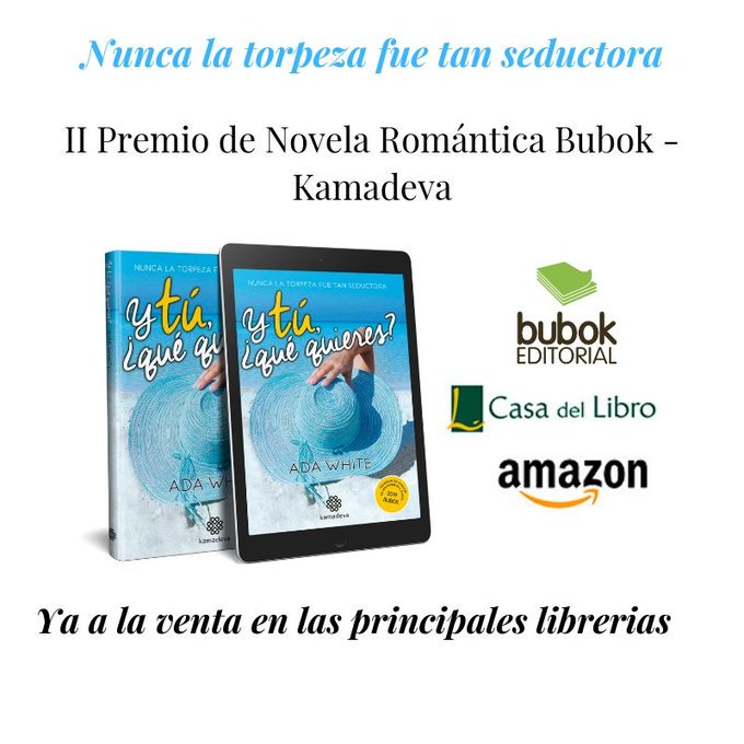AdaWhite64's tweet photo. 😘El sábado 15/6 en Madrid. A las  12h os invito a la entrega del premio de #novela @romantica @bubok-Kamadeva, en la Biblioteca Municipal Eugenio Trías (Parque del Retiro) Espero poder veros por allí. y a partir de las 17h en la caseta nº349 de Bubok. ¡¡NOS VEMOS!! https://t.co/yRsOcFEve0
