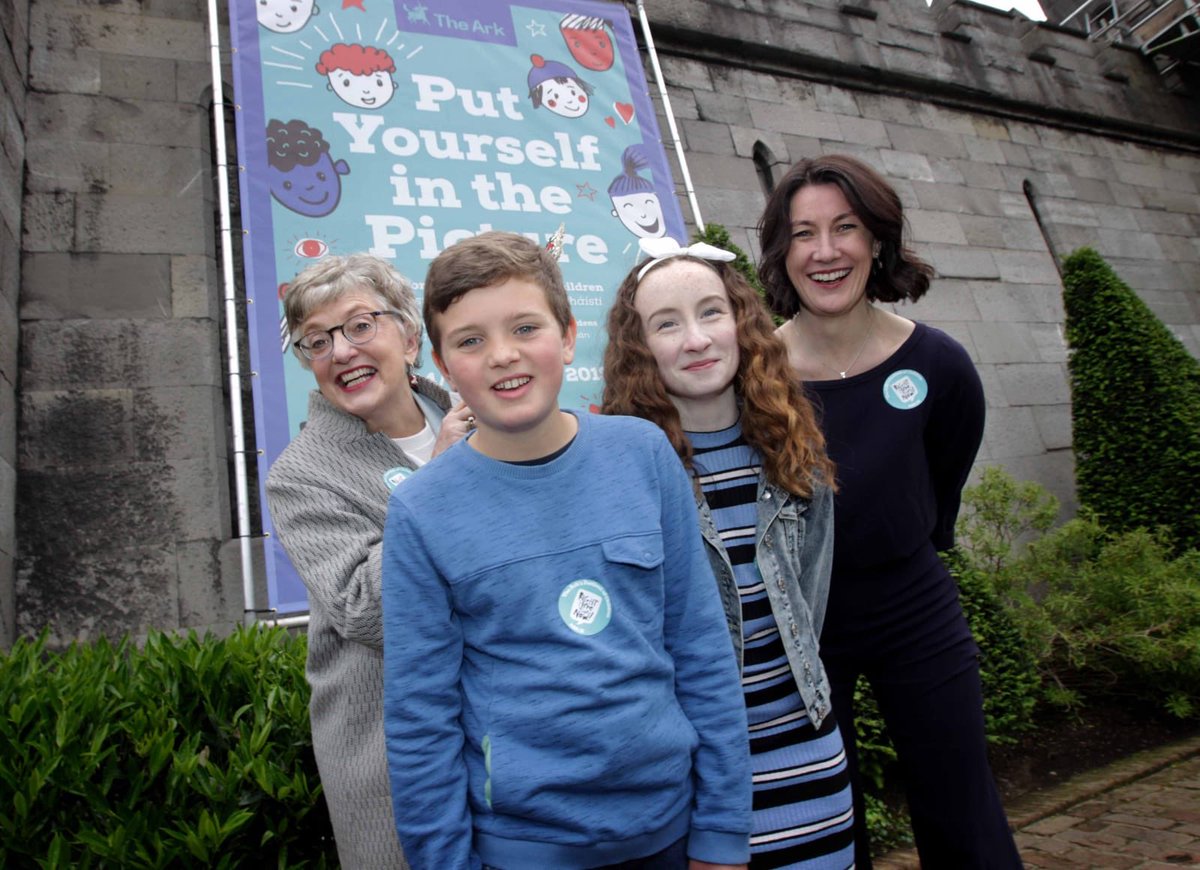 k_zappone's tweet photo. Delighted to launch the first ever Children’s Art Festival - Right Here, Right Now with @TheArkDublin https://t.co/DKPmmSJxmK
