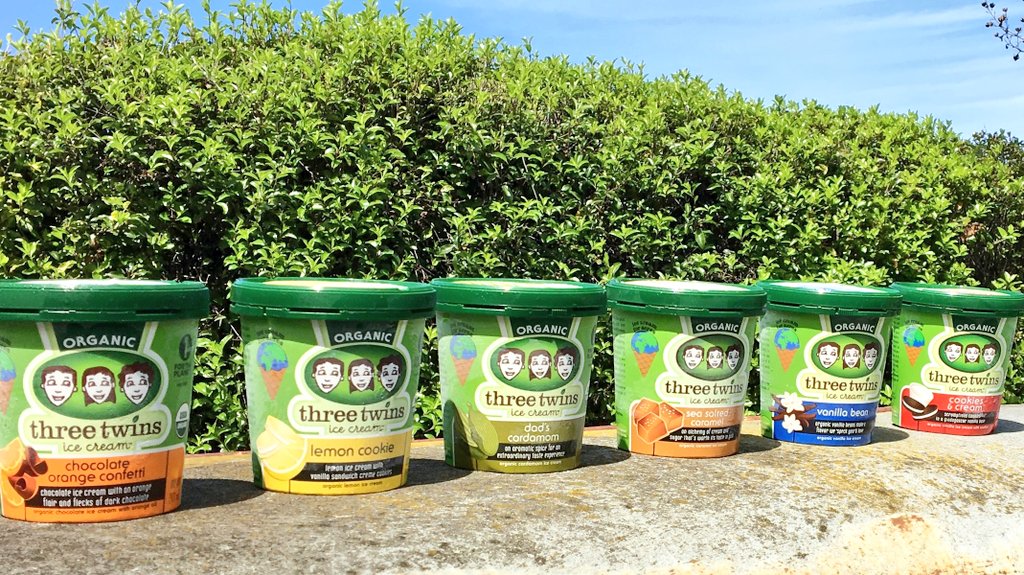 A beautiful day for #organic ice cream!
#ThreeTwins #icecream #OrganicIceCream #ThreeTwinsIceCream