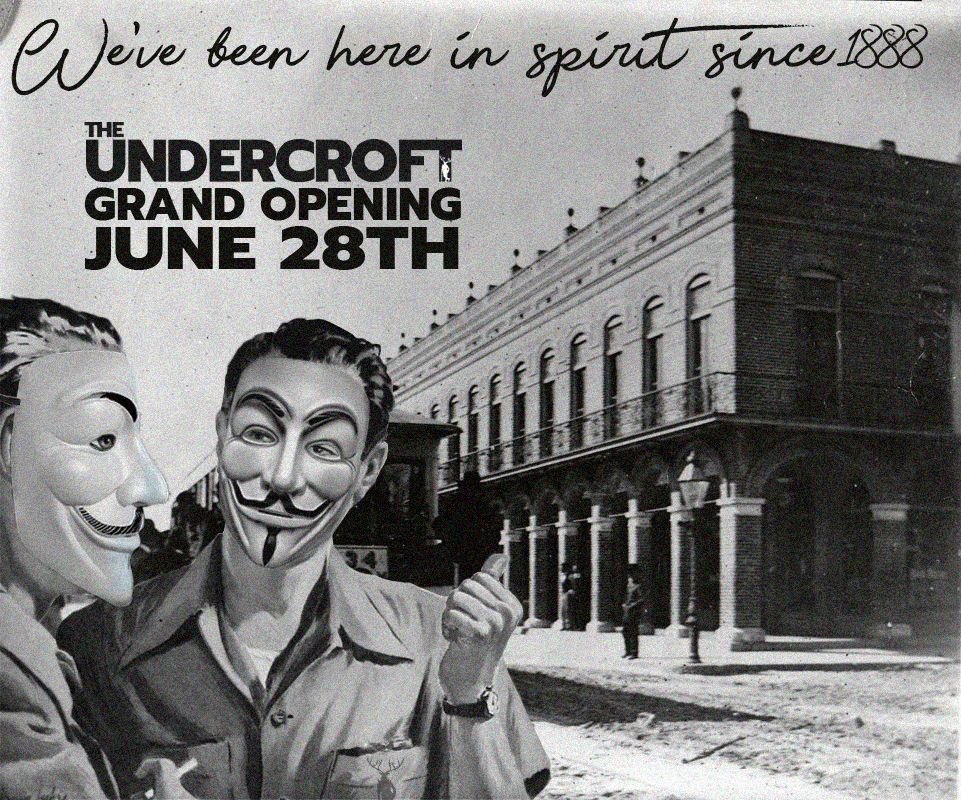 UndercroftHQ's tweet photo. Fusing the future with the past. The Undercroft occupies the second oldest building in Tampa. Grand Opening on June 28th! See you there....

#historict #ybor #tampa #CyberSecurity #infosec #grandopening #tech #startup #startupnation @YborChamber #Hacking #infosec #Kickstarter https://t.co/003fmyYKBp