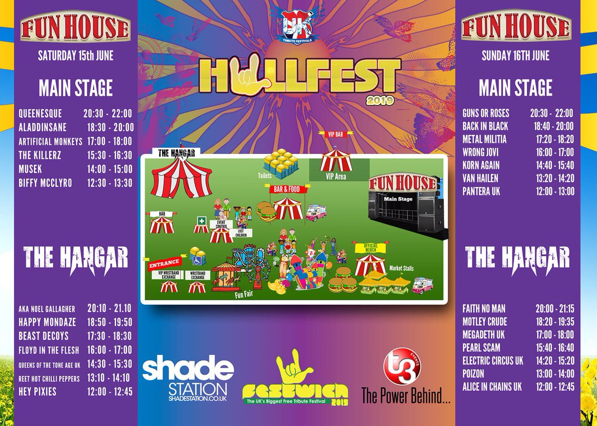 HullfestInfo's tweet photo. HULLFEST.. GUIDE TO THE WEEKEND... LAST TICKETS https://t.co/qoRkbrZkJZ https://t.co/cV93nAx2ri