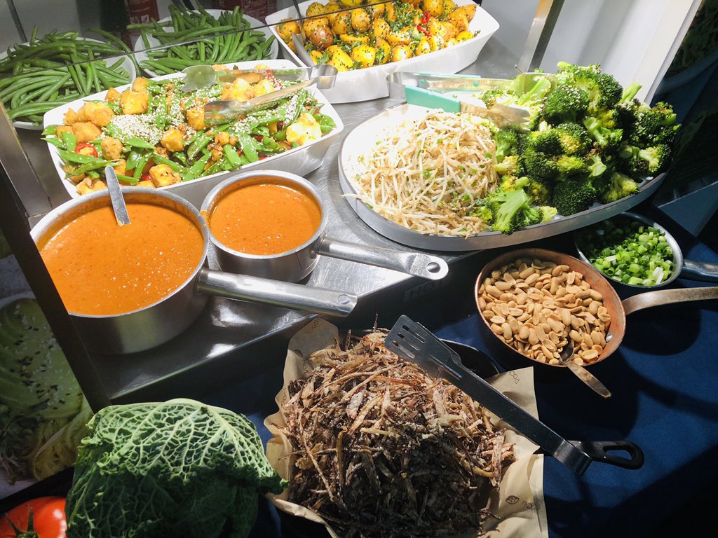 Exchanges_Food's tweet image. Indonesian salad for Healthy Eating Week #GadoGado