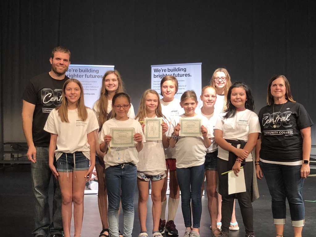 srchuskies's tweet photo. Congratulations to the nine young ladies who spent the last thirteen days as part of the Verizon Innovation Camp at CC-Columbus. #STEMisforGIRLS https://t.co/iuMaZ3WuQX