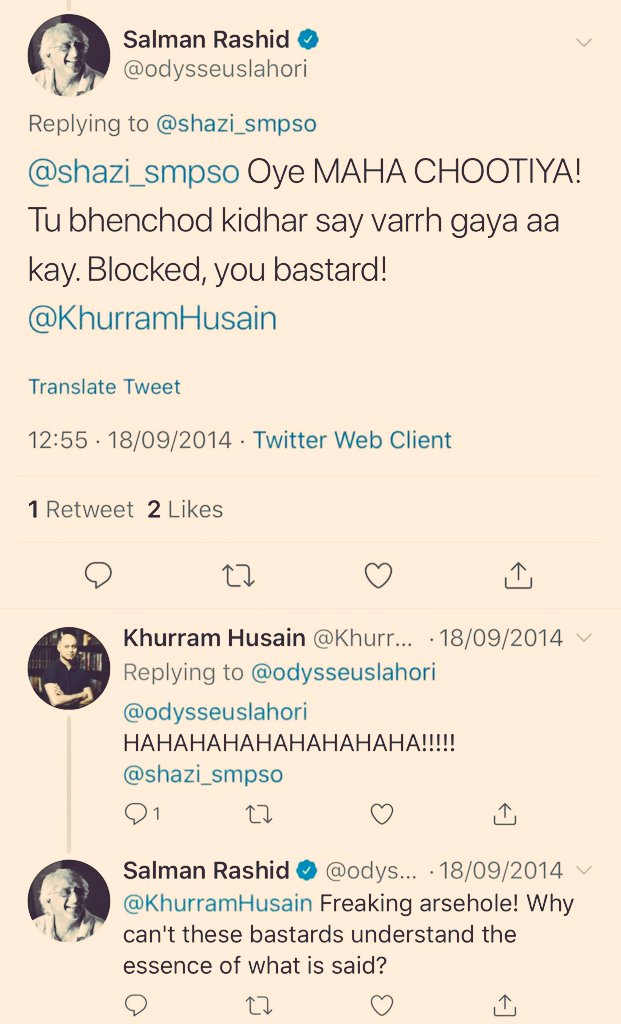 Exhibit AT.  @khurramhusain of  @dawn_com having a Kosher fun time at twitter.P.S: It has nothing to do with his employer, right?